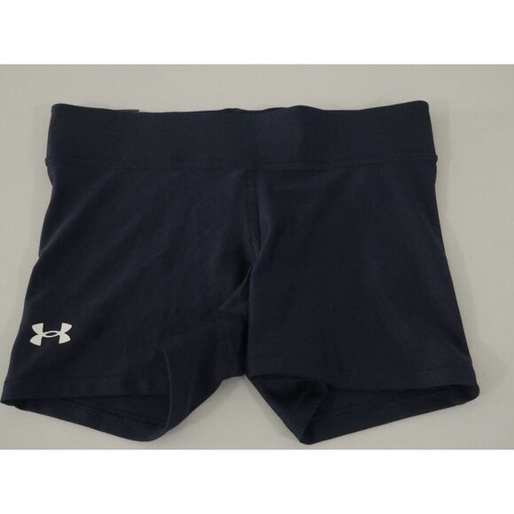 Under Armour HeatGear® Shorty Women's 3" Shorts Blue M - Picture 3 of 6